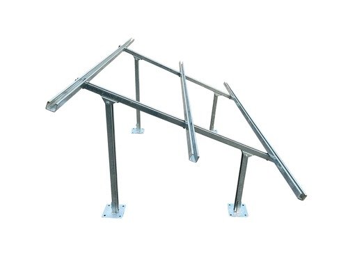 Solar panel mounting structure — replace with a real photo