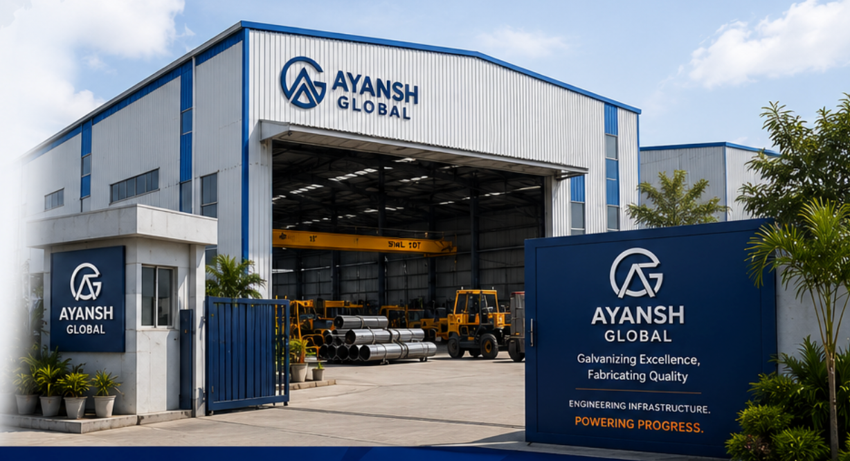 Ayansh Global fabrication and galvanizing plant