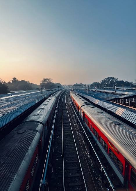Railway galvanized structures