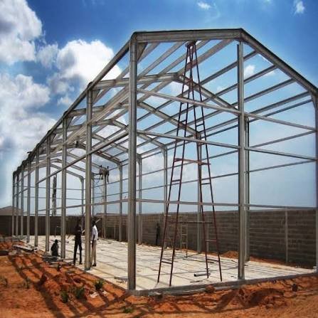 Steel fabrication shop